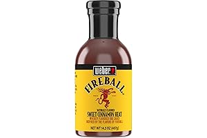 Fireball Cinnamon Whiskey Flavored BBQ Sauce
