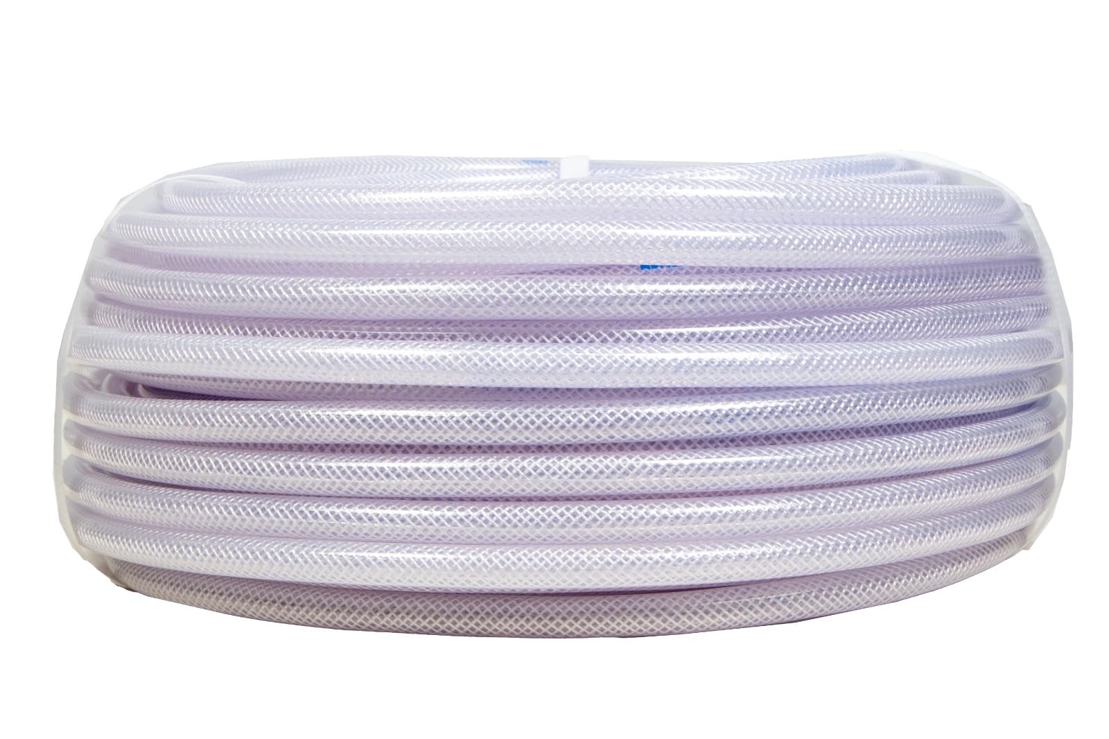 Tubo in PVC trasparente Crystal Retex ML 6x12 50 m Rinforzato, Ultra Resistenza, Qualità Alimentare, passaggio aria, aria compressa, passaggio liquidi, acqua potabile, irrigazione