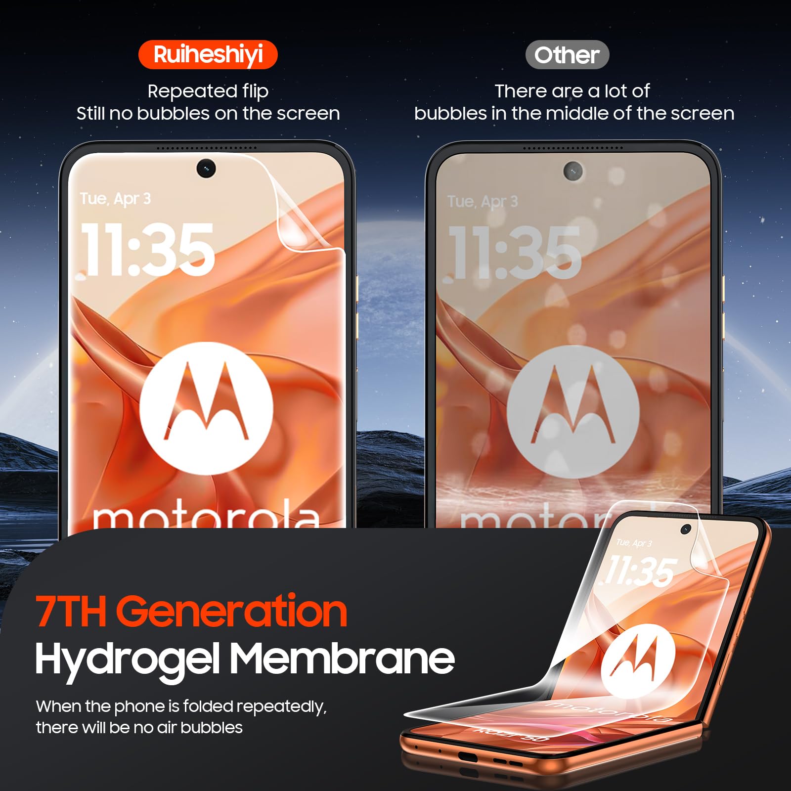 Amazon.com: 3 Pack for Motorola Razr Ultra 2025/ Razr 2025