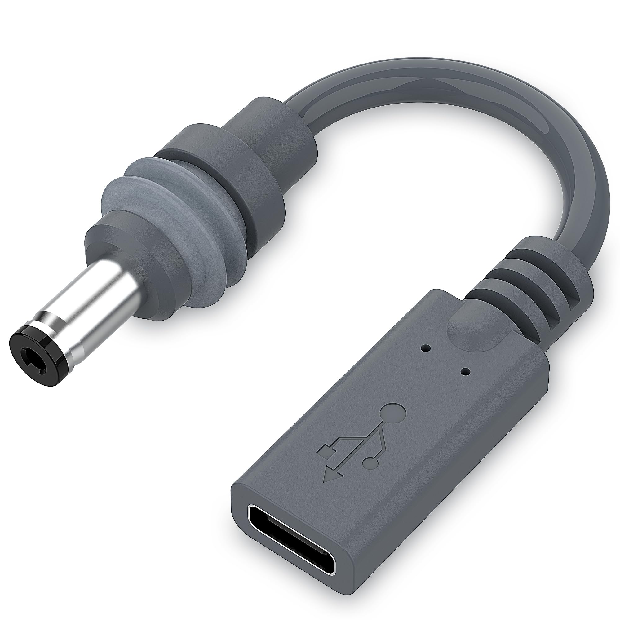 for Starlink Mini USB-C Female to DC Male Power Cord Adapter, Convert USB C Female to DC Male Fast Charging Cable into Starlink Power Cable,Suitable for IP Cameras and Laptops