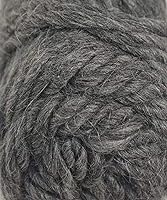 Vista 6 de Brown Sheep - Lambs Pride - Hilo de tejer voluminoso - Franela azul (# 82)