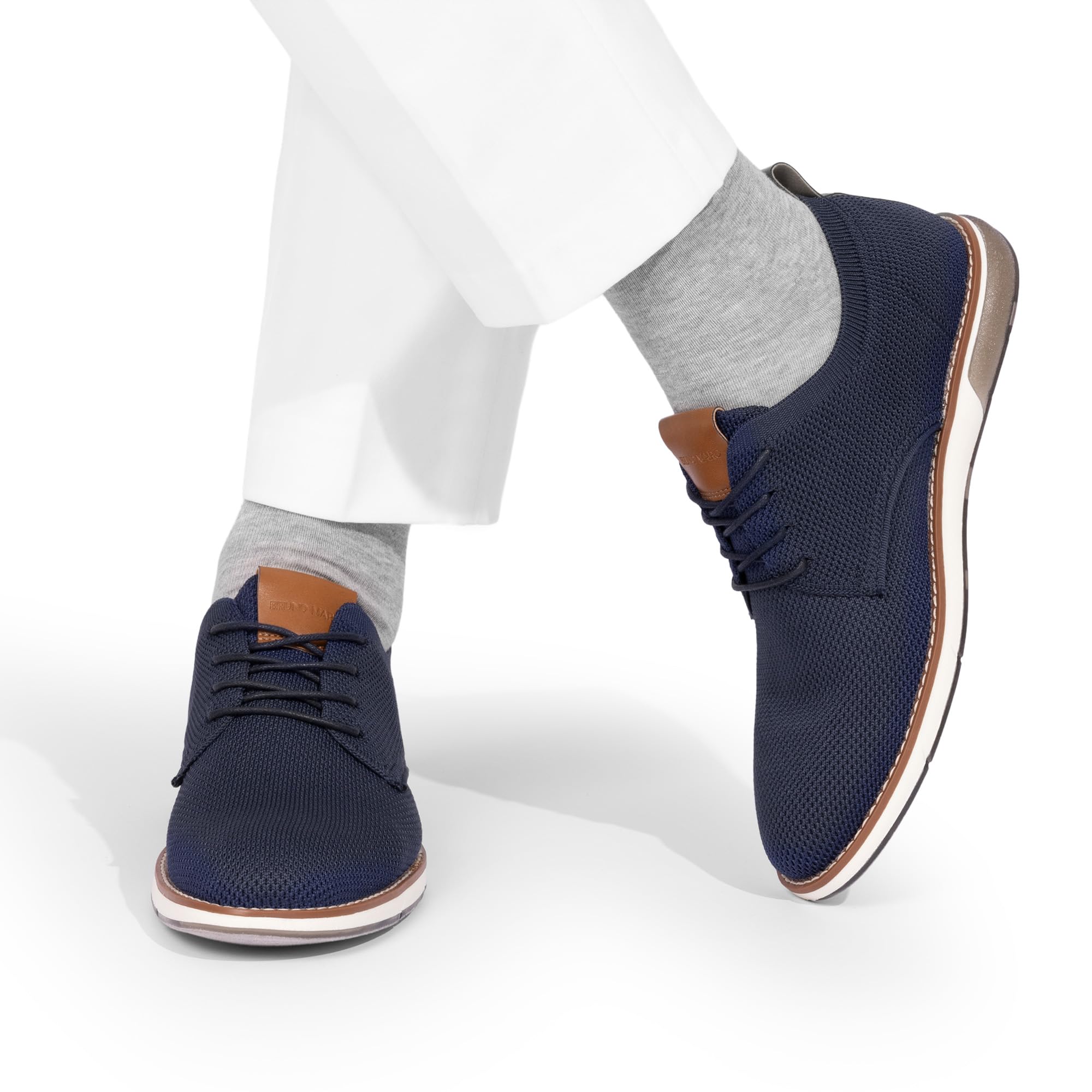 Bruno Marc Herren Dress Oxfords Freizeit Derby Sneakers