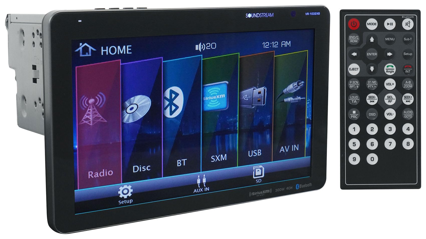 Amazon.com: Soundstream VR-1032XB Double DIN SiriusXM Ready
