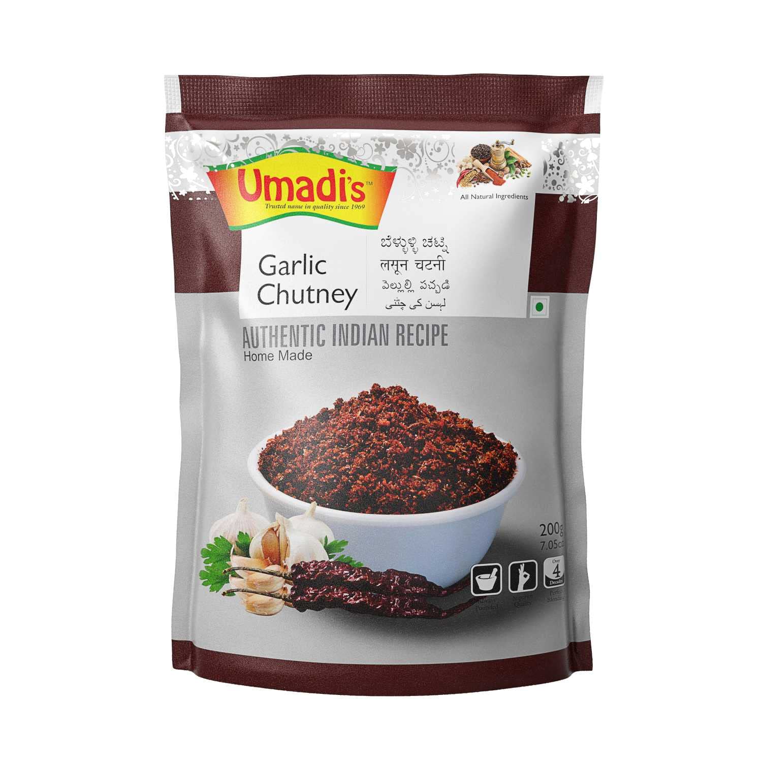 See full amazon price history chart for UMADIS Non Garlic Chutney Powder (Pack of 2) 200 GMS Each UMADIS Non Garlic Chutney Powder (Pack of 2) 200 GMS Each (B07NCWWB4S) Amazon Price History, Amazon Price Tracker