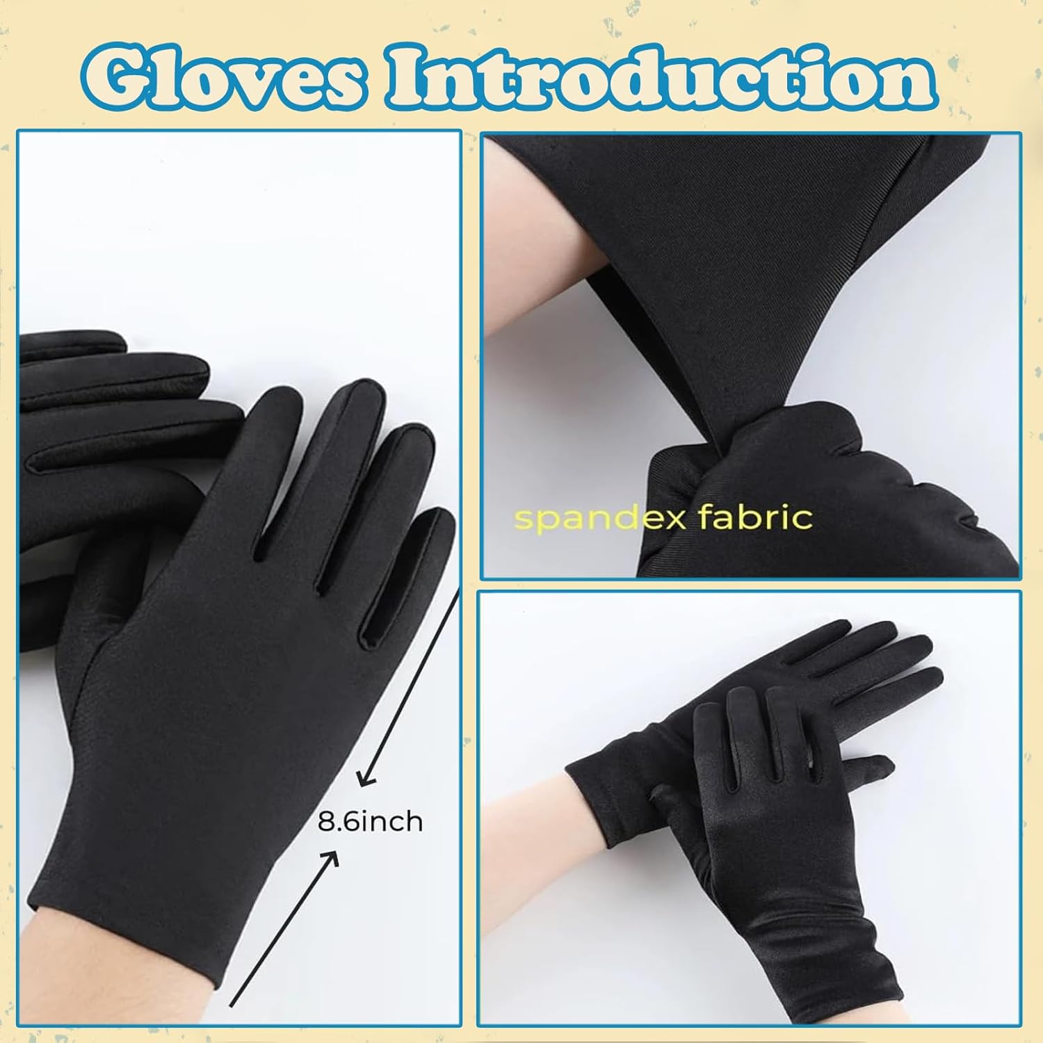 Halloween Costume Accessories Adults Yellow Beanie Hat - Image 5