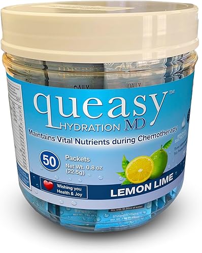 Three Lollies Queasy Hydration MD Packets - Hidratación y apoyo para la salud digestiva durante el tratamiento - Rehidrata, alivia las náuseas y