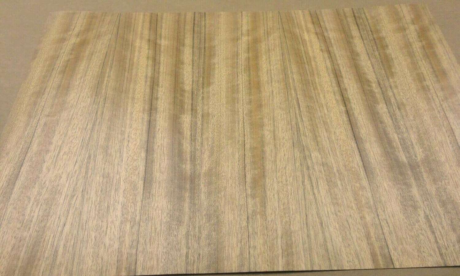 Mozambique Prefinished Figured African Wood Veneer 24" x 15" on Paper Backer