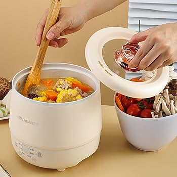 車中泊3点セット　トラベルクッカー　トラベルポット　ミニ炊飯器 Amazon | ミニ炊飯器、1.8Lミニポータブルトラベルクッカー