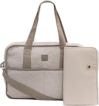 Jollein Wickeltasche - Teddy Noé - 100% Polyester - Kinderwagentasche - Babytasche Multifunktional