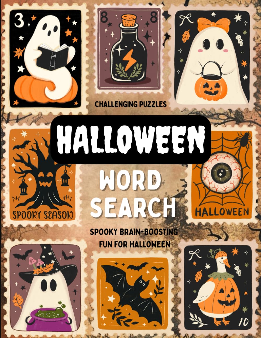 Halloween Word Search for Kids Ages 10-12: 80 Challenging Puzzles | Spooky Brain-Boosting Fun for Halloween: Improve Vocabulary, Focus, and Spelling ... Activity Book for Older Kids and Preteens