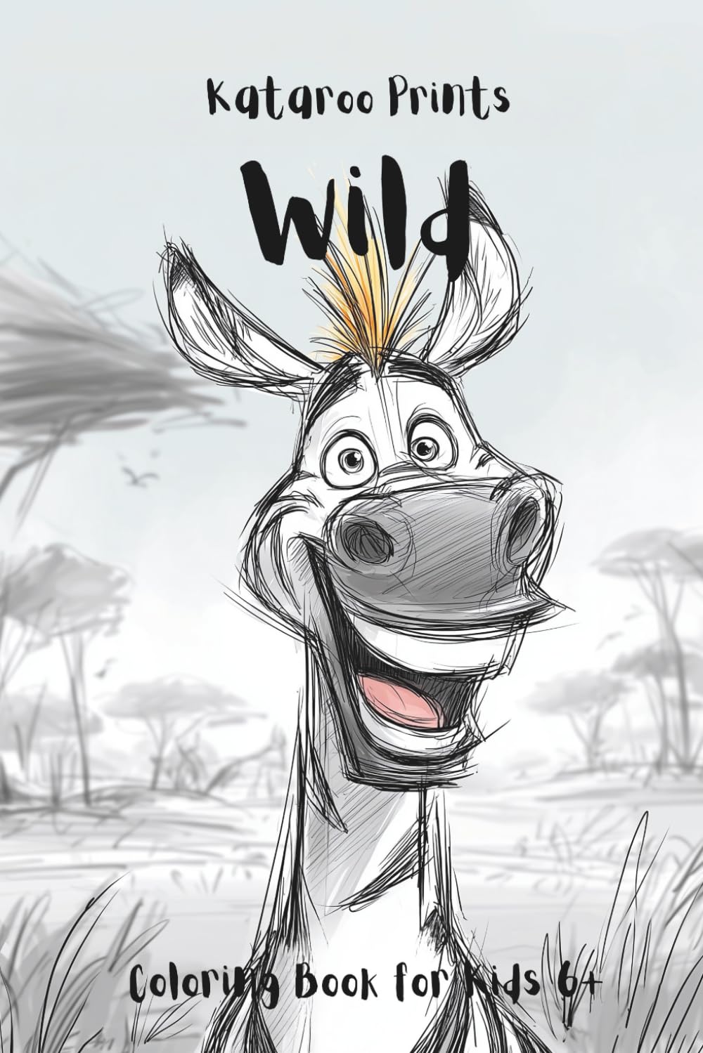 Wild: Coloring book for kids 6+ (Rhyme & Roam)