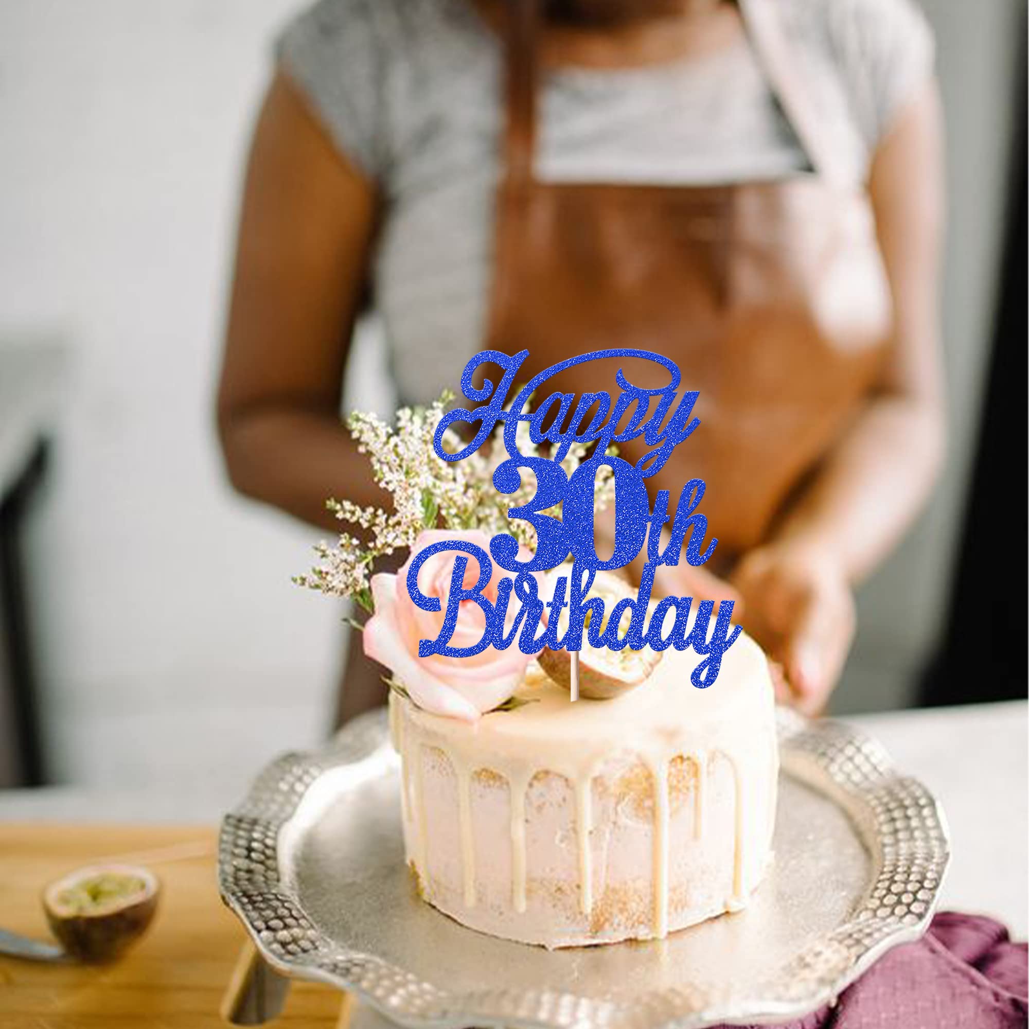 Amazon.co.jp: Rsstarxi 1パック Happy 30th Birthday ケーキ