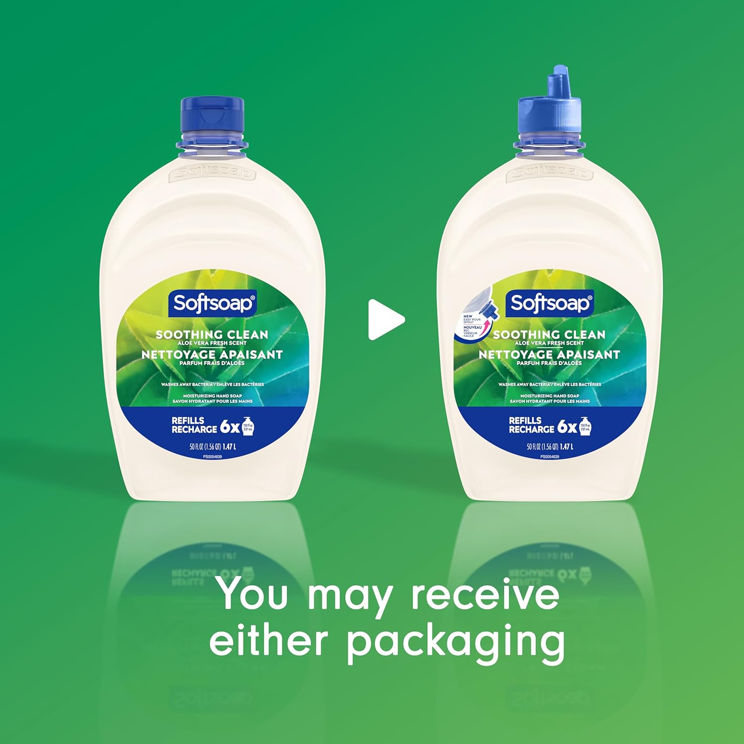 Softsoap Soothing Clean Liquid Hand Soap Refill, 50 Ounce