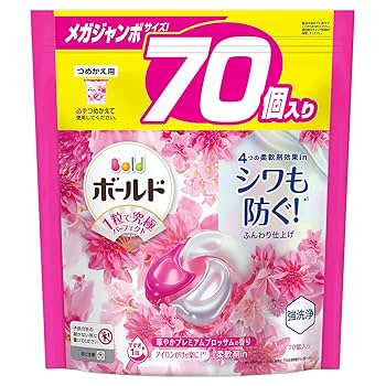 新品大容量420個　ボールド ジェルボール4in1 詰め替え 70個×6袋セット 新品大容量420個 ボールド ジェルボール4in1 詰め替え 70個×6袋