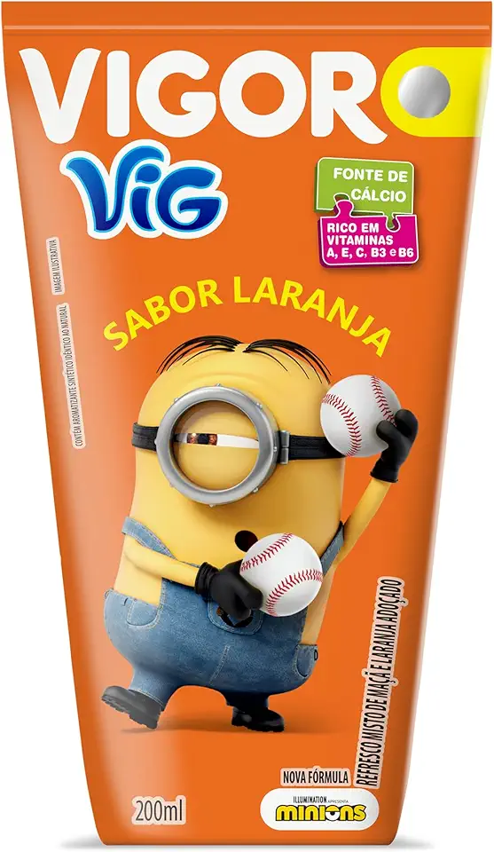 Refresco Misto Sabor Laranja Vigor
