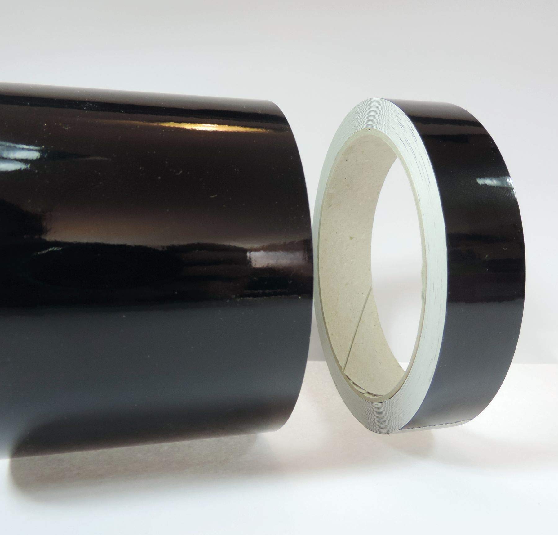 Siviwonder Zierstreifen Carbon Schwarz 10m X 30mm - Selbstklebend Für Auto, Boot & Modellbau