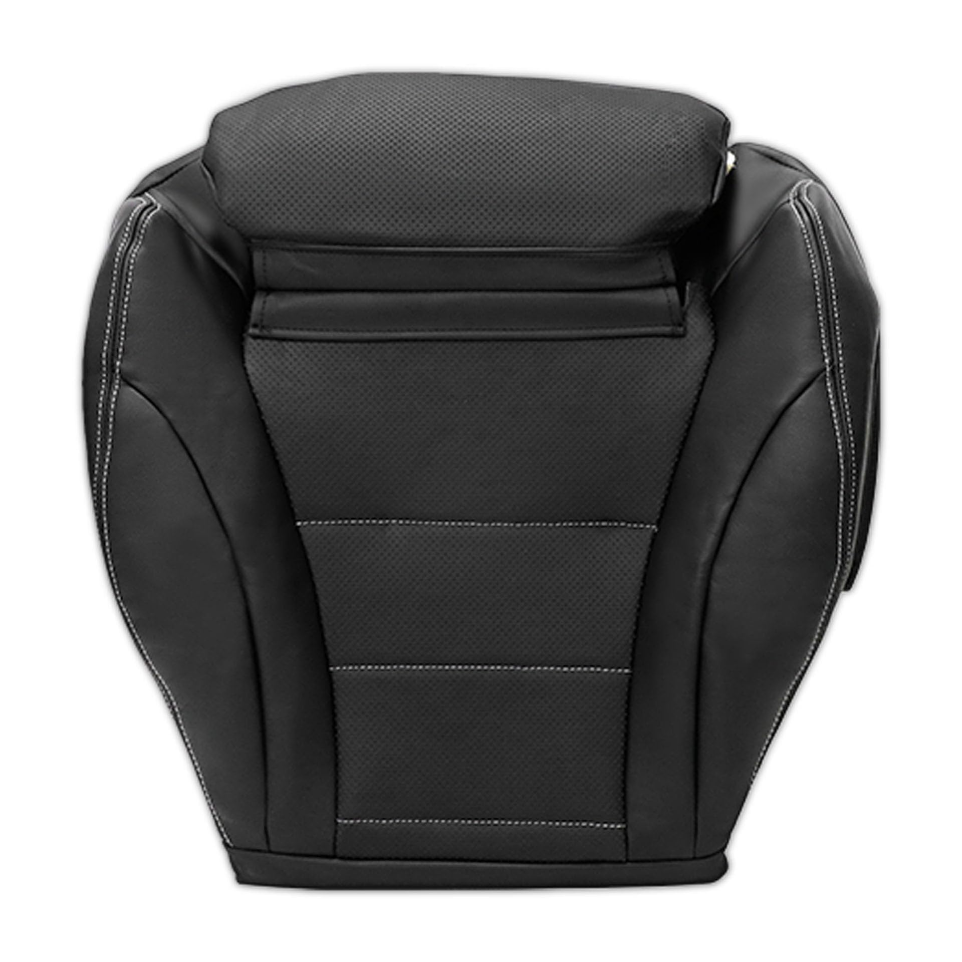 Photo 1 of GXARTS Driver Side Bottom Perforated Leather Seat Cover Replacement Black Fit for Mercedes Benz C Class C250 C300 C350 C350e C400 GLC300 GLC300e GLC350e GLC43 AMG GLC63 AMG S 2015 2016 2017-2021