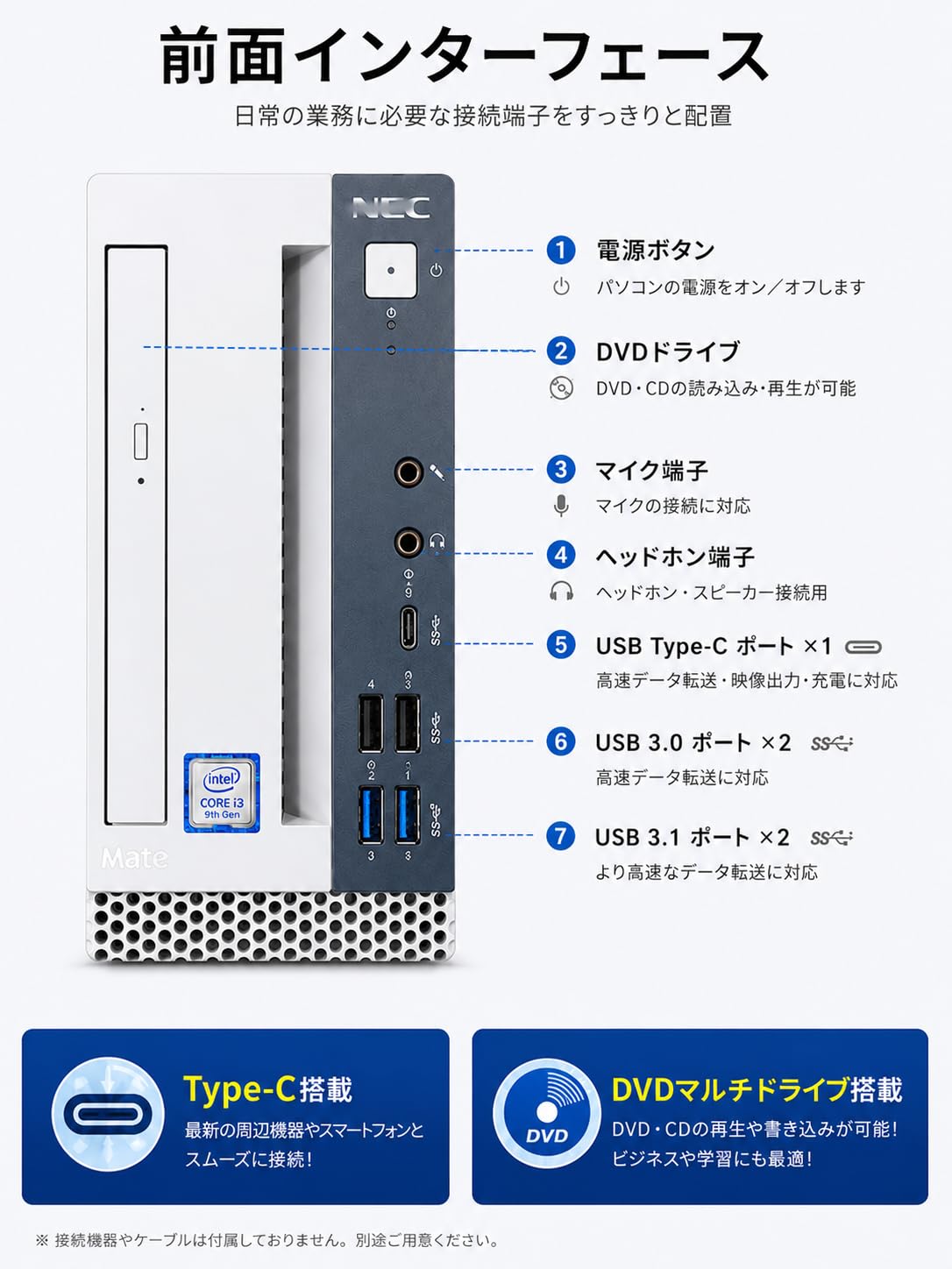 Amazon.co.jp: 【整備済み品】デスクトップ PC NEC Mateシリーズ