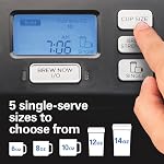 Hamilton Beach FlexBrew Trio 3-Way Coffee Maker, Single Serve & 12 Cup Drip Coffee Maker, Pod & Ground Coffee Compatible, Fast Brewing, Programmable, 56 oz Reservoir, Black (49902C)