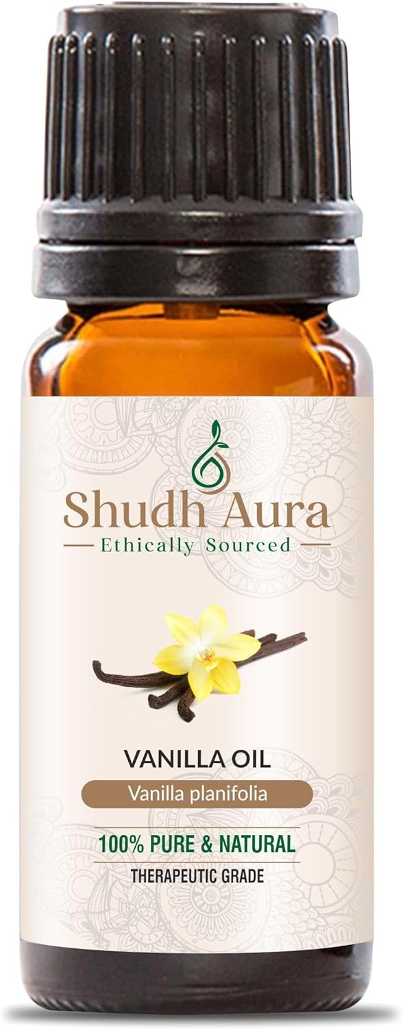 Vanilla Essential Oil | 100% Pure, Undiluted and Natural | Therapeutic Grade Premium Oils for Aromatherapy & Diffuser (50ML)