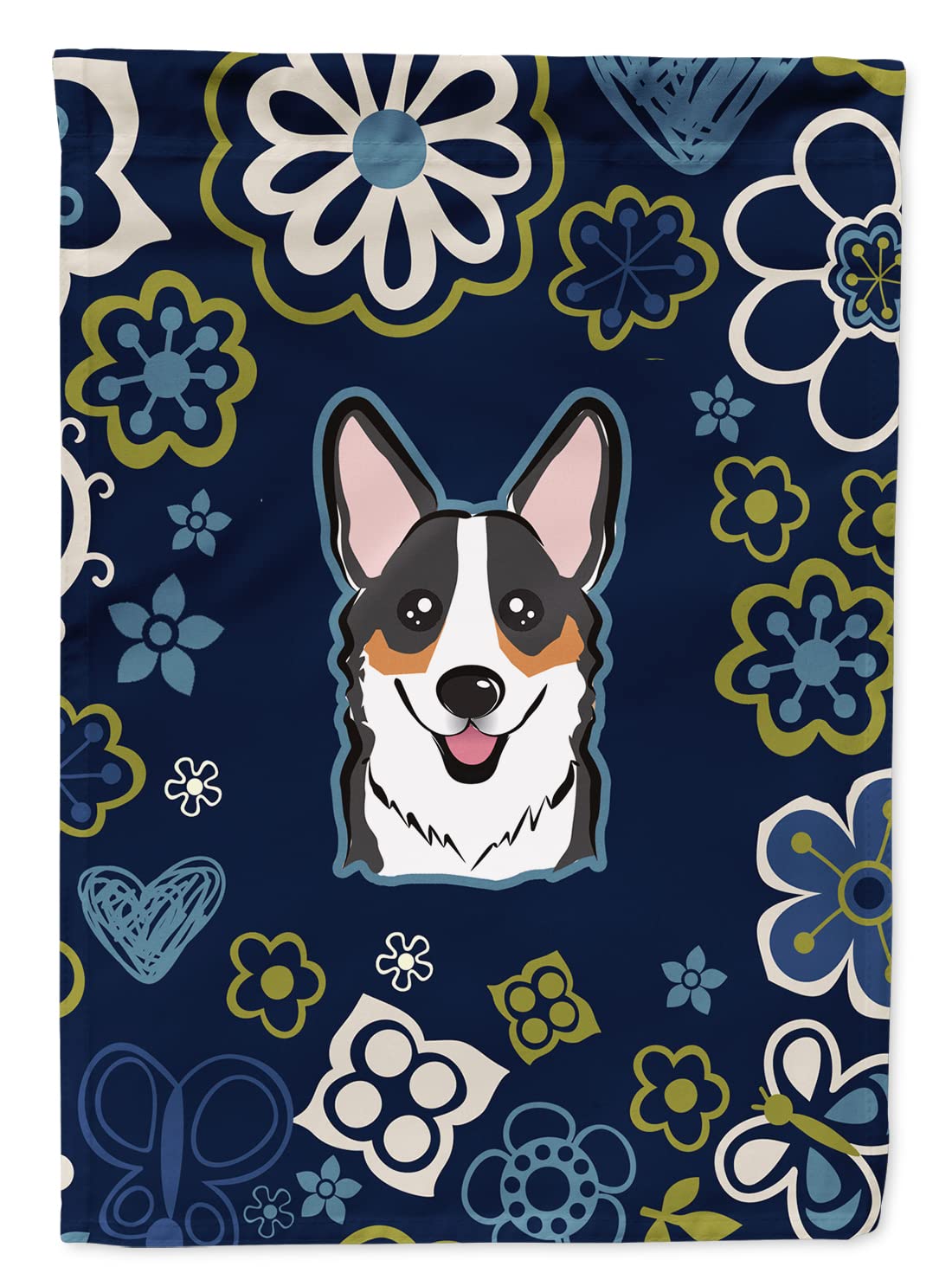 Drapeau de jardin Corgi tricolore anti-décoloration pour remplacer vos décorations ternies