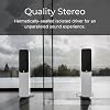 Q ACOUSTICS 5040 Floorstanding Speaker Pair Satin Black - 5 Mid/Bass Drivers, 1 Tweeter - TV Speakers for Surround Sound System - Vinyl Record Player Speakers Hifi, Gaming PC Speakers