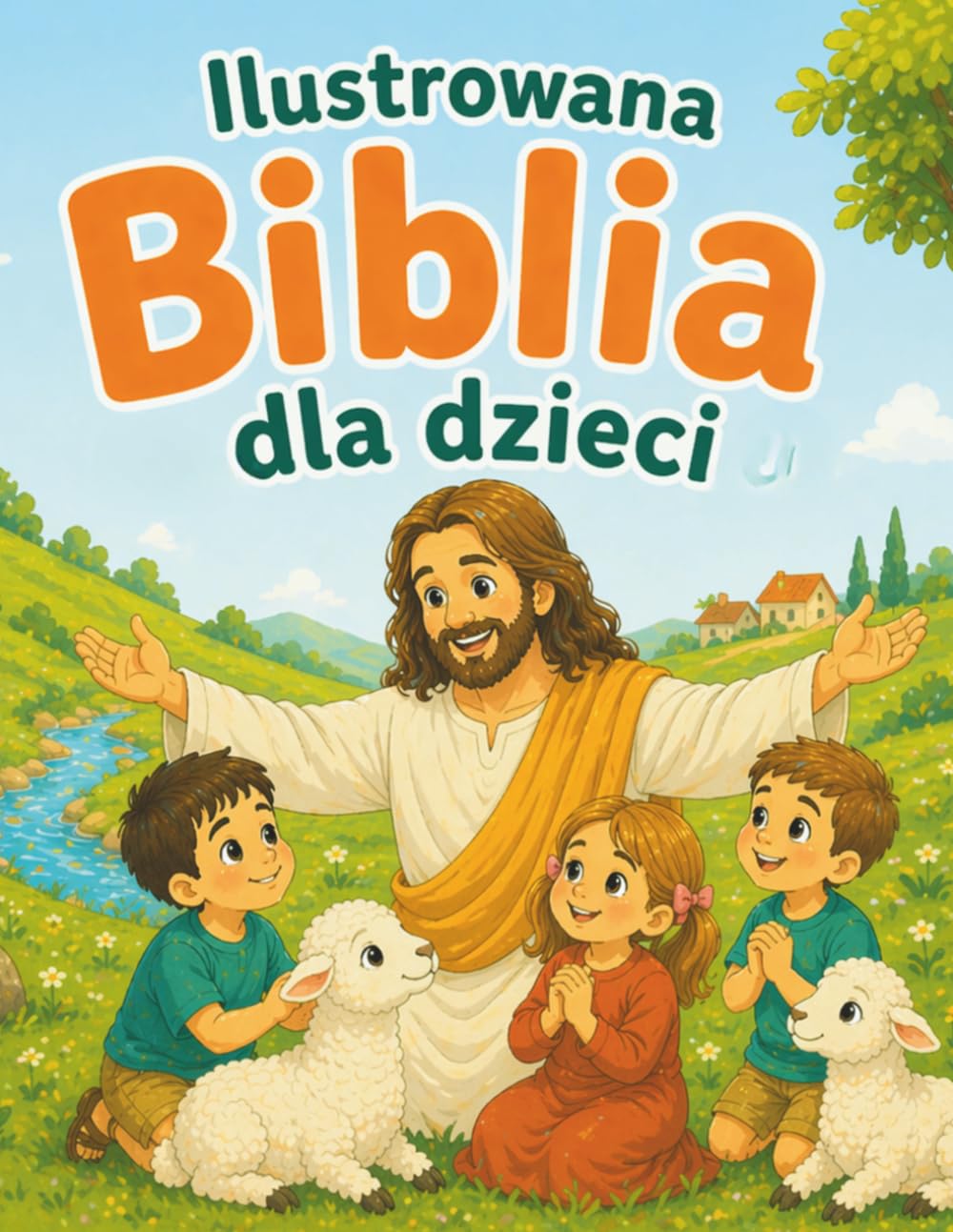 Ilustrowana Biblia dla dzieci: Proste historie do oglądania i rozmowy z dzieckiem – idealne dla najmłodszych
