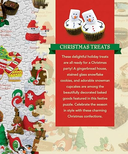 Miniatura 3 de MasterPieces Rompecabezas de 1000 piezas para adultos, familia o niños, golosinas de Navidad, 19.25 x 26.75 pulgadas