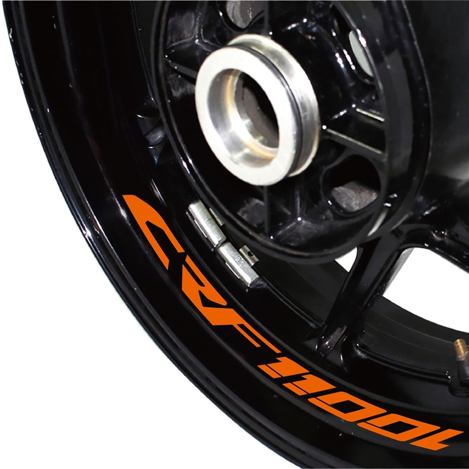 Motorcycle Wheel Stickers for Africa-Twin CRF1100L Crf 1100l Decorated Reflective Decals Case Waterproof Decorative(Color5)