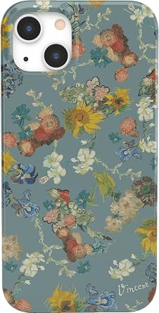 Casely iPhone 13 Case | Van Goghs Flowers | The Van Gogh Museum 50th Anniversary | Compatible with MagSafe