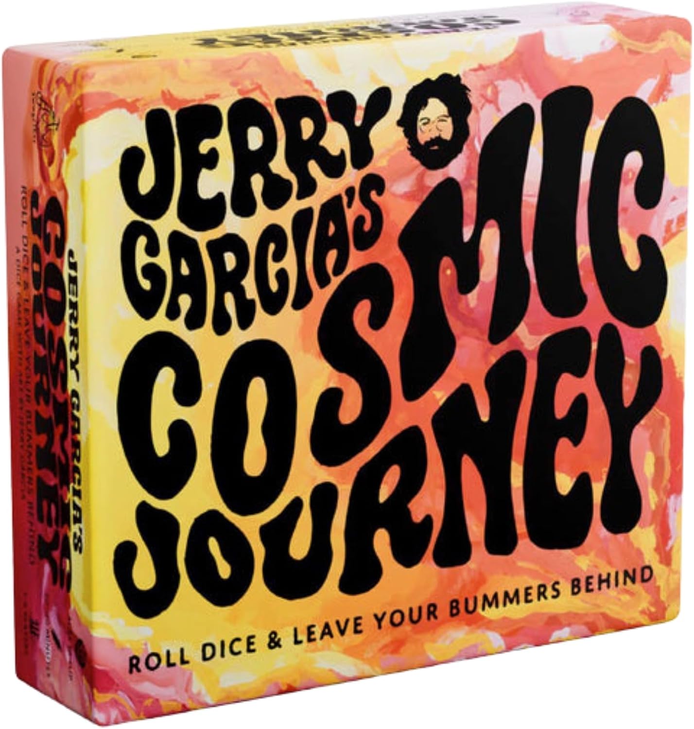 Jerry Garcia's Cosmic Journey by Twogether Studios | Dice Game | 1-6 Players, Ages 10+ | Features Jerry Garcia's Art | 20-40 Min Playtime | Quick and Easy to Learn