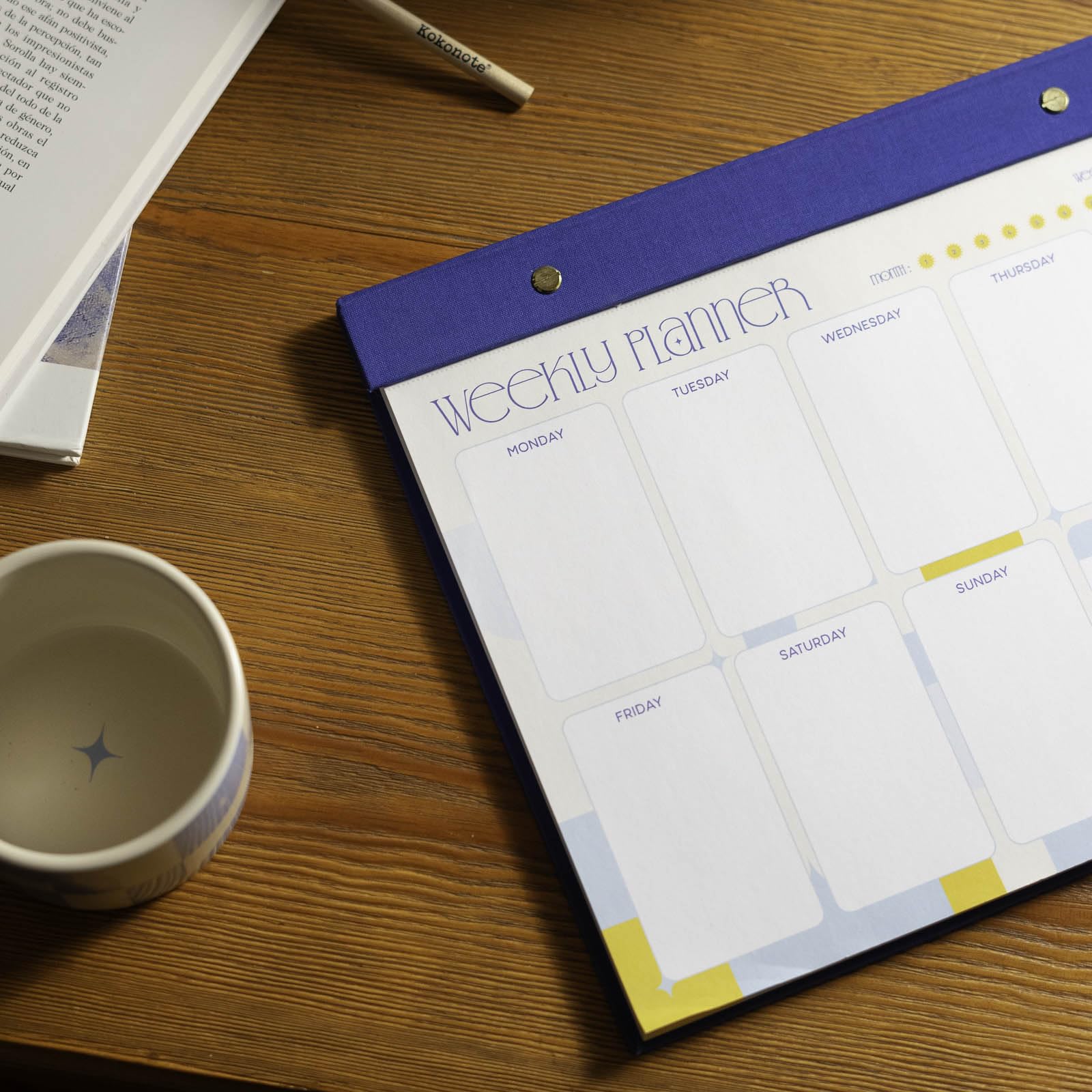 Kokonote Weekly Planner A4 - Akalia - Image 3