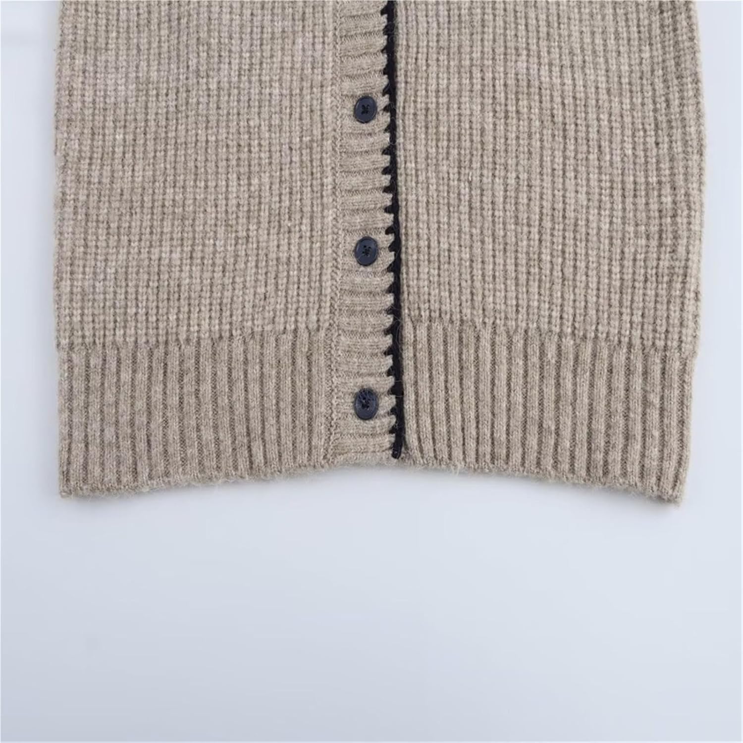 [売店] スイートセーターベストレディースファッションエレガントニットセーターレディカジュアルノースリーブショートトップ