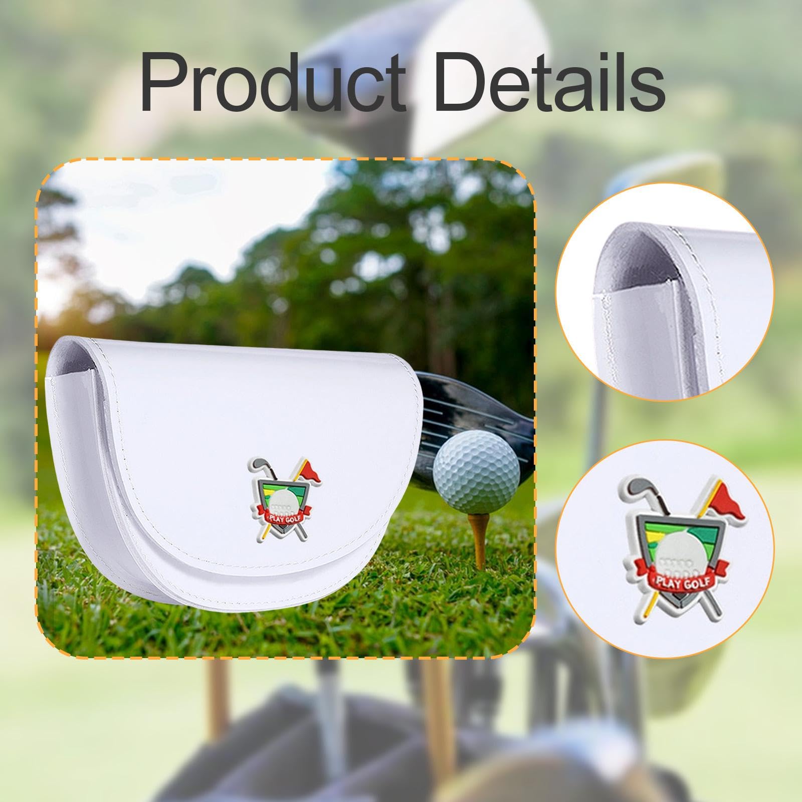 Harilla Estuche de Transporte para telémetro de Golf, riñonera compacta para Pelotas de Golf, Accesorios Deportivos, Regalo para golfistas, Funda Protectora