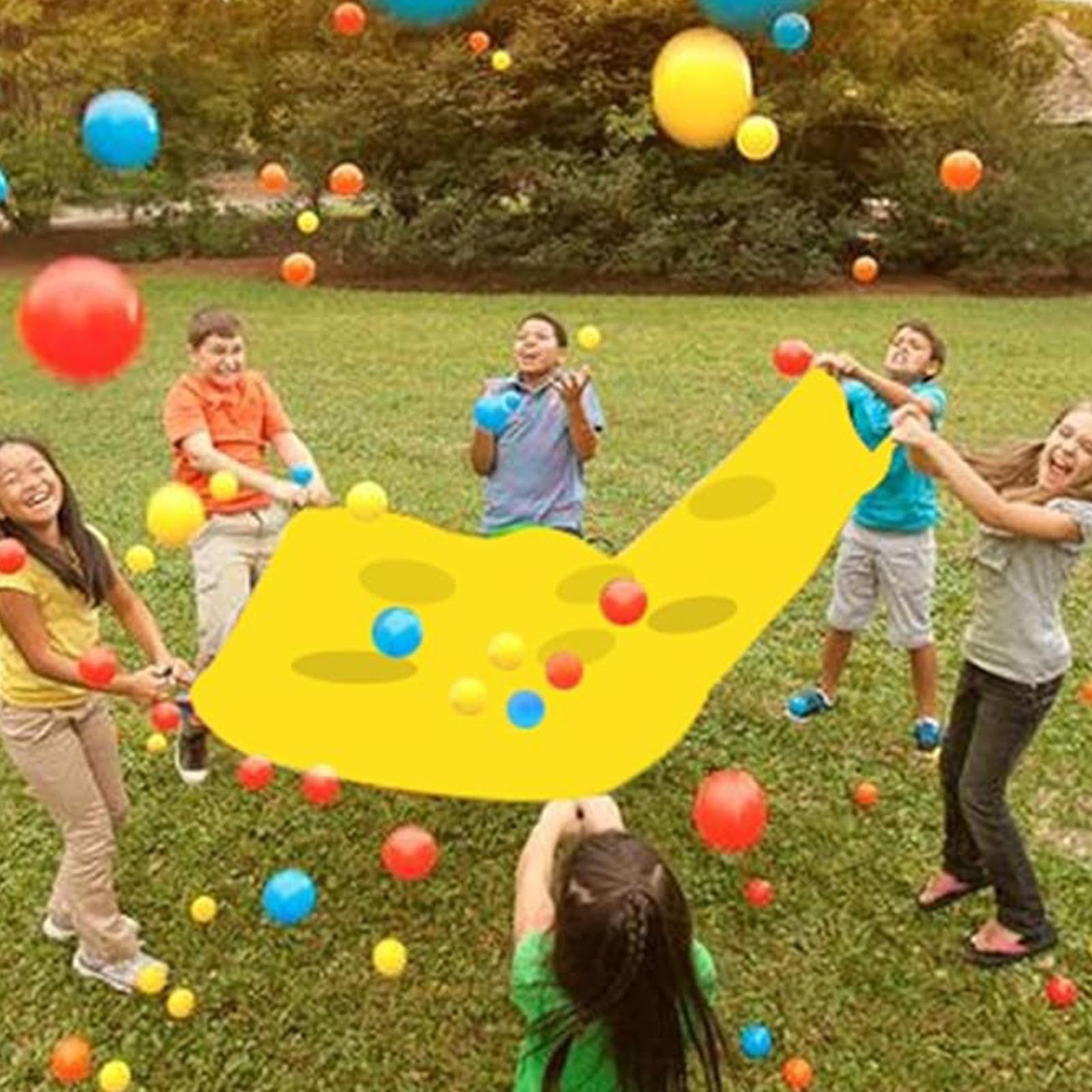 Lochplane Teamspiel – Interaktives Gruppentraining mit Ball Hollow, Outdoor-Kooperationsspiel für Kinder und Erwachsene | Lernspaß für die Escu-Arbeit