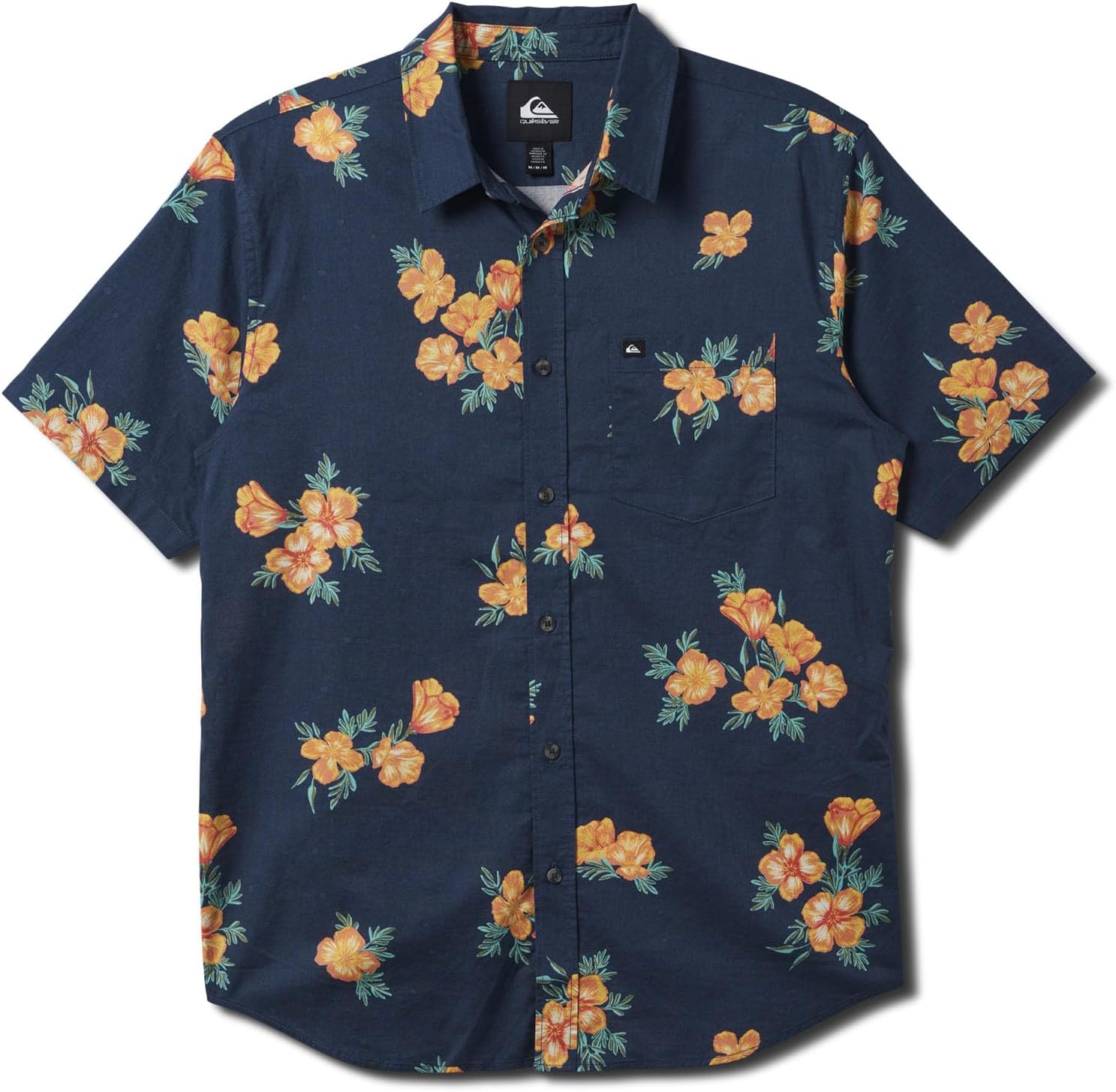 Quiksilver - Mens Apero Habitats Classic Short Sleeve Shirt