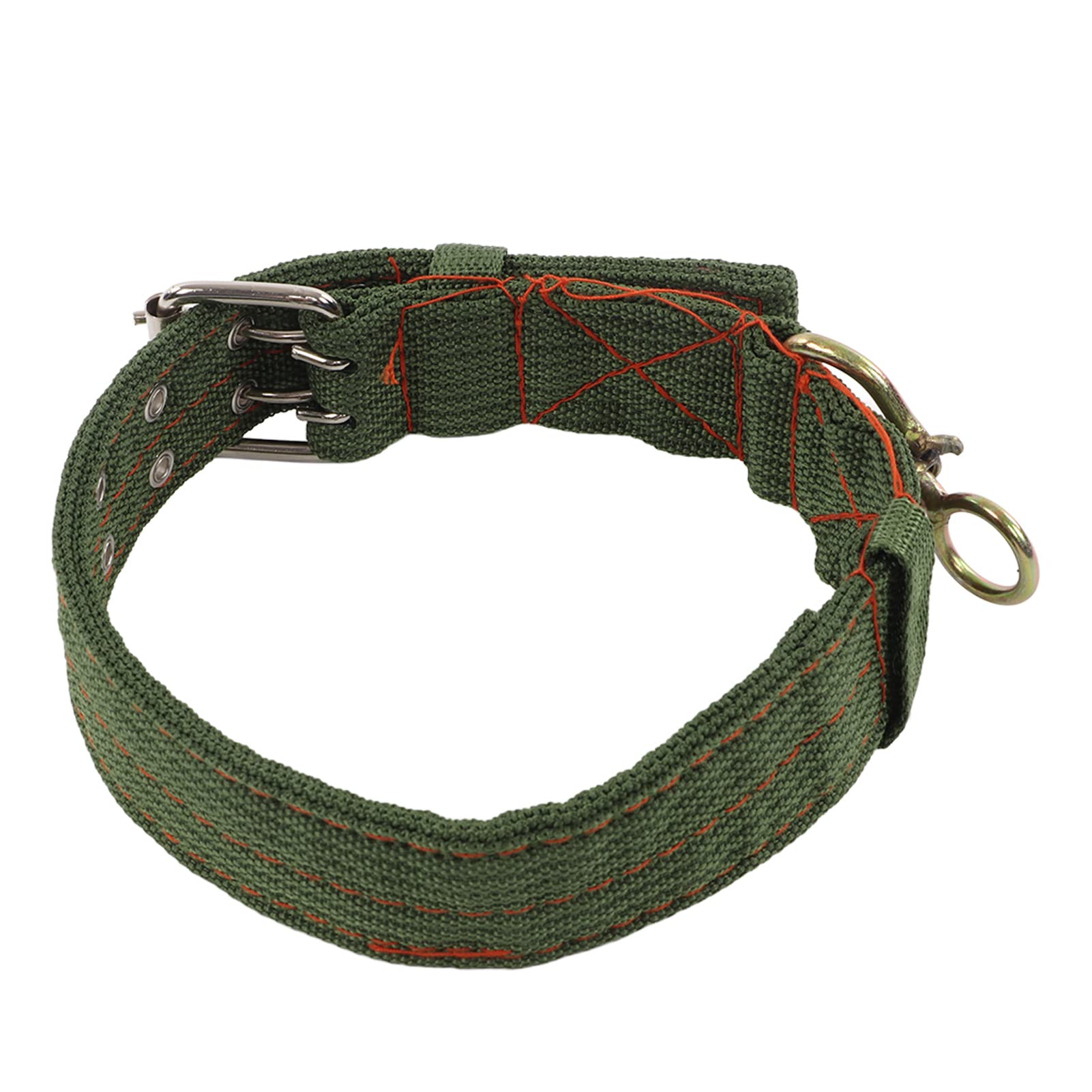 Zerodis Collier de Chèvre de Vache avec Boucle Tournante, Toile et Matériau Métallique, Doux et Confortable pour Les Moutons (S)