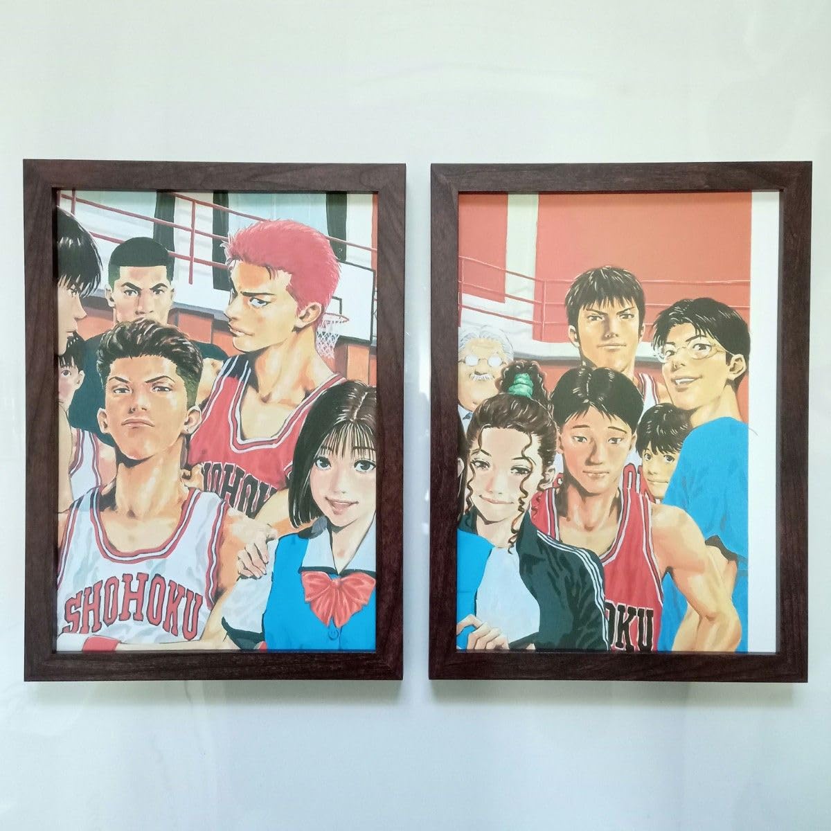 SLAM DUNK スラムダンク　ポスターとトレーディングカードセット　額装 Amazon.co.jp: 額装品スラムダンク SLAM DUNK 井上雄彦 ポスター