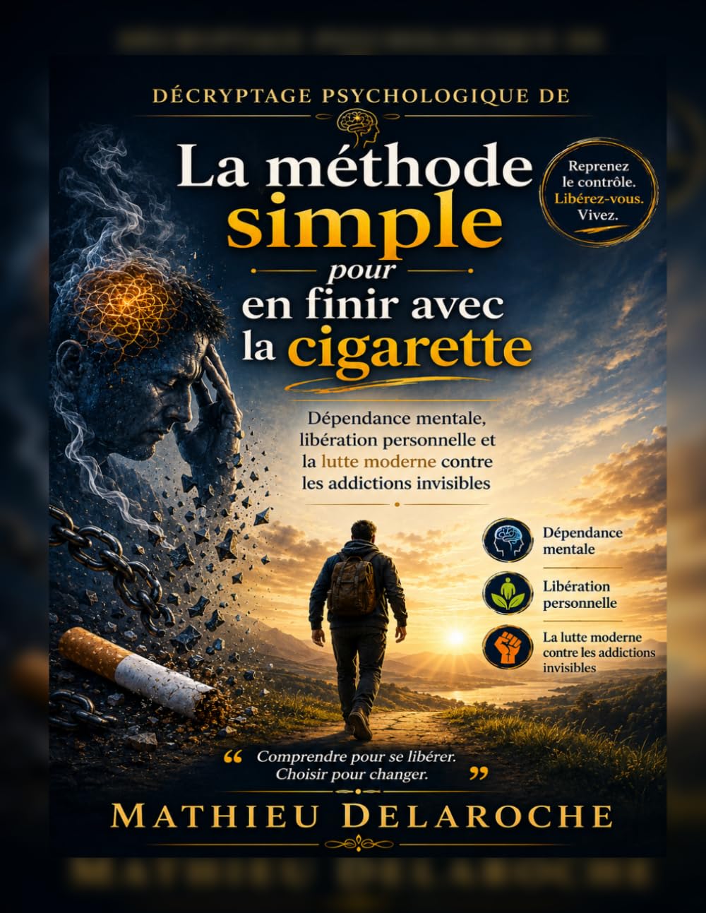 Décryptage psychologique de La méthode simple pour en finir avec la cigarette: Dépendance mentale, libération personnelle et la lutte moderne contre les addictions invisibles