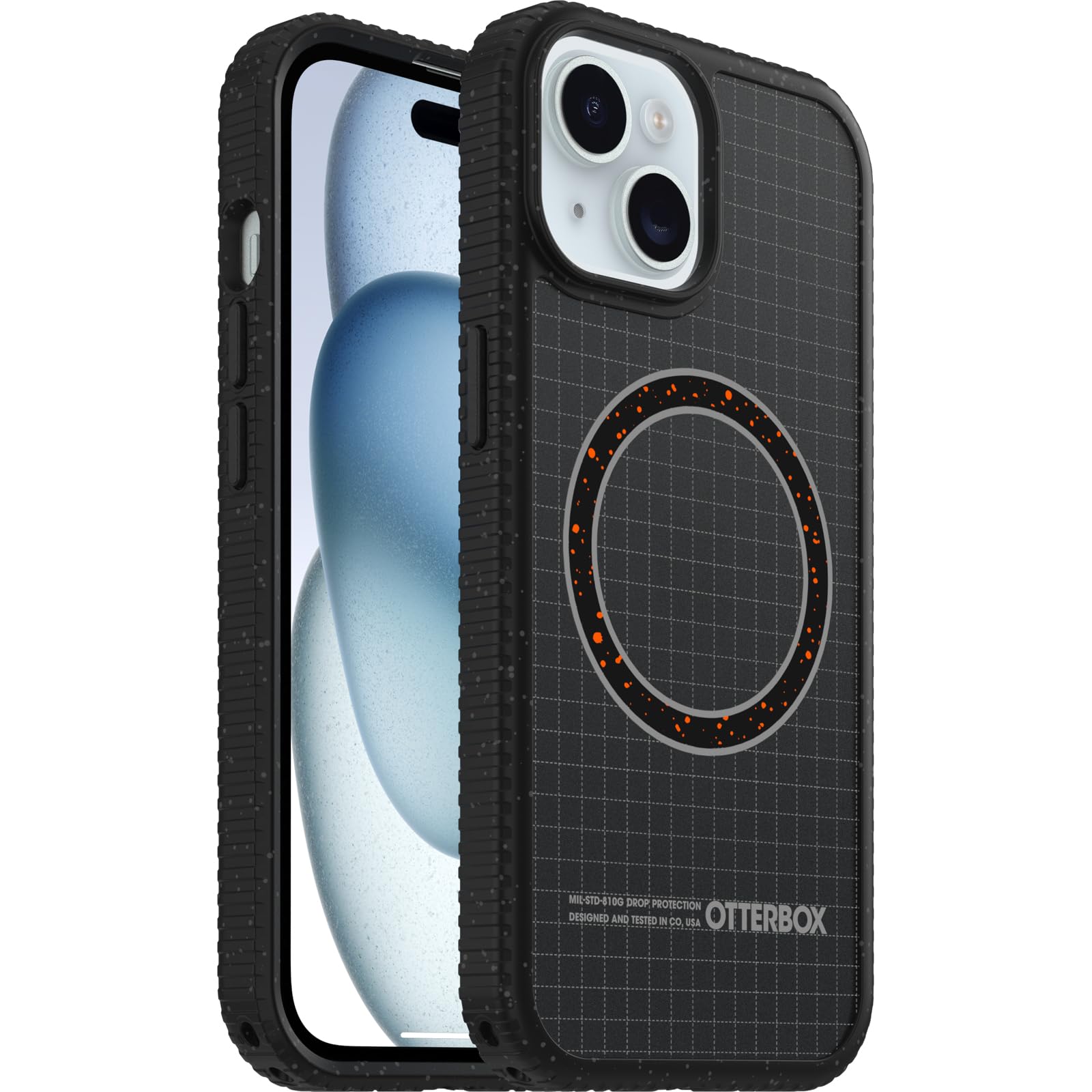 Otterbox Coque Sole MagSafe pour iPhone 17e/16e/15/14/13, Noir