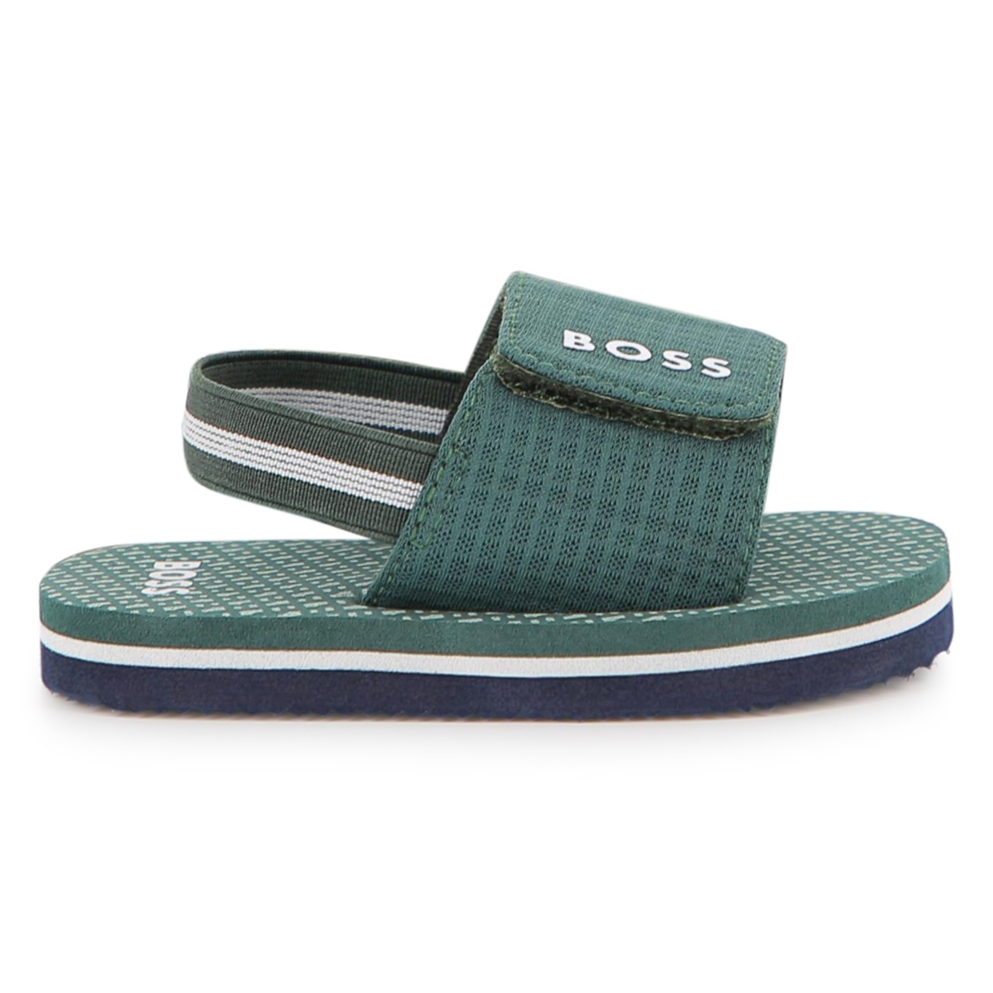 BOSS Aqua Slides Baby Boys, Grey