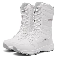 Womens Waterproof Winter Snow Boots Warm Comfortable with Side Zipper - 2025 Fashion Lightweight Hiking boots for Cold