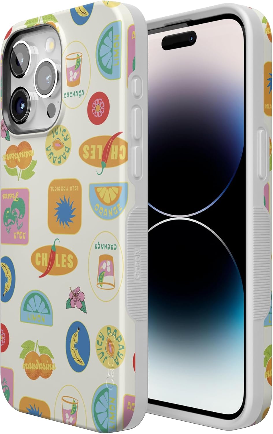 Casely iPhone 15 Pro Case | Stuck in Paradise | Dippin' Daisy's Tropical Vacation | Bold Protective Design | Compatible with MagSafe - Image 2