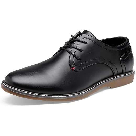 Jousen Men's Casual Dress Shoes Retro Business Classic Dress Shoes for Men