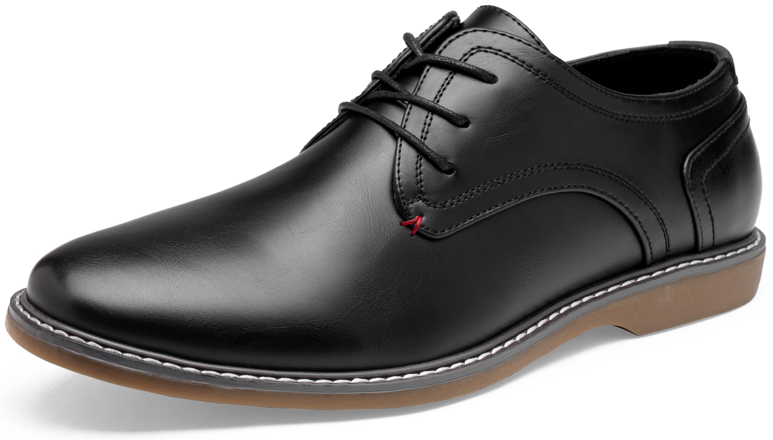 Jousen Men's Casual Dress Shoes Retro Oxfords Business Comfort Formal Shoes