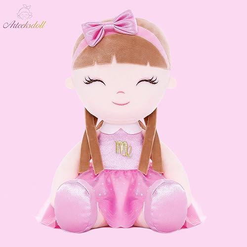 Miniatura 59 de Regalos de bebé niña muñecas de peluche Constelaciones Muñeca del zodiaco Regalo de cumpleaños 17 pulgadas Sagittari