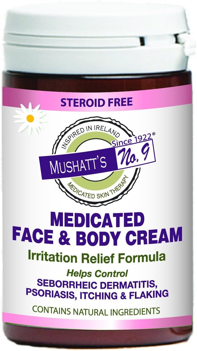 Mushatt's No. 9 Medicated Face & Body Cream, 3.4 Ounce