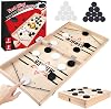 Fast Sling Puck Game, Slingshot Hockey Table Games, Funny Winner Board Game Toy, Outfoxed Board Games for Boys and Girls, Parent-child Interactive Toys for Kids Boy Family