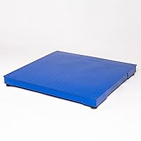 Vista 5 de Báscula industrial de suelo, 60 x 60 pulgadas, 5000 libras/0.5 libras, PEC se centra en la industria durante 60 años