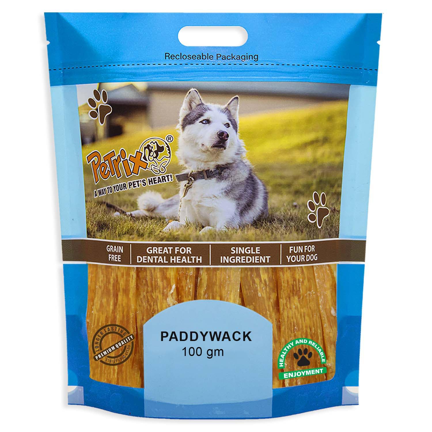 Petrix Buffalo Tendon Dog Chew Paddywack- 100g, Natural Protein Rich Long Lasting Chew Sticks for Medium & Large All Breeds Dogs Treats (B0BSXKQXCX) Amazon Price History, Amazon Price Tracker